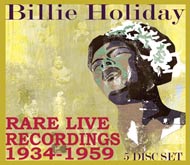 Cover of Rare Live Recordings 1934-1959, CD 1/5