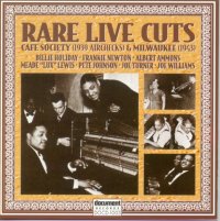 Cover of Rare Live Cuts Cafe Society