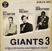 Cover of Giant Three: Ellington, Holiday, Armstrong