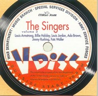 Cover of V Disc - The Singers Vol.3