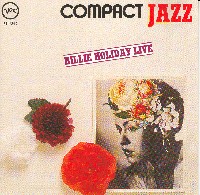 Cover of Compact Jazz: Billie Holiday Live